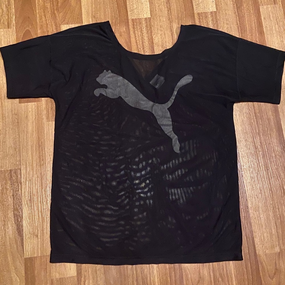 PUMA mesh oversized T-shirt